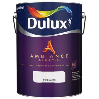 Farba Dulux Ambience Ceramic Pure White  5L