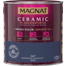 Farba Ceramiczna do Ścian Ceramic C67 Bezkres Tanzanit 2,5L Magnat