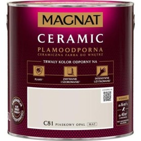 Farba Ceramiczna Magnat Ceramic Piaskowy  Opal 2,5L C81