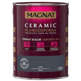 Farba Ceramiczna Magnat Ceramic  Grafitowy Antracyt 5L C60