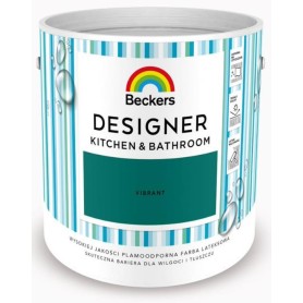 Farba Beckers Designer Kitchen & Bathroom Vibrant 2,5L Lateksowa