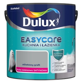 Farba Dulux EasyCare Kuchnia i Łazienka Ołówkowy Grafit 2,5L Lateksowa