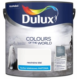 DULUX KOLORY ŚW.NATURALNA BIEL 2.5L