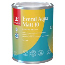 FARBA EVERAL 10 AQUA MATT BAZA A 0,9L TIKKURILA