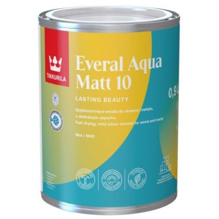 FARBA EVERAL 10 AQUA MATT BAZA A 0,9L TIKKURILA