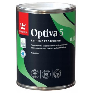 FARBA OPTIVA 5  BAZA C 0,9L ECO TIKKURILA