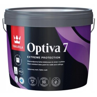 FARBA OPTIVA 7 SATIN BAZA A 2,7L ECO TIKKURILA