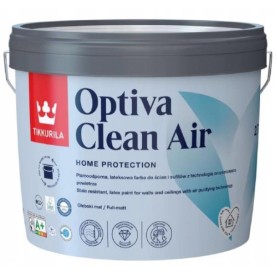 Farba Tikkurila Optiva Clean Air Baza C 2,7L Lateksowa do Ścian i Sufitów