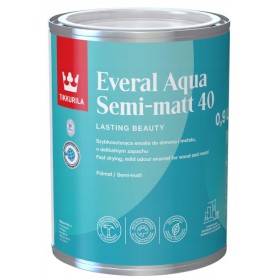 Emalia Tikkurila Everal Semi-Matt 30 Baza A 0,9L do Drewna i Metalu