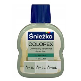 Pigment Barwnik do farb Śnieżka Colorex 41 Zielony 100ml