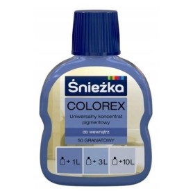 Pigment Barwnik do farb Śnieżka Colorex 50 Granatowy 100ml