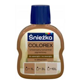 Pigment do farb Śnieżka Colorex 74  Brązowy 100ML