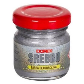 FARBA DEKORACYJNA SREBRO 25ml DOREX