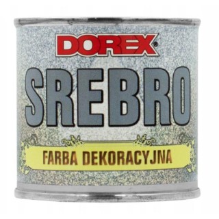 Farba dekoracyjna Srebro 100ML Dorex