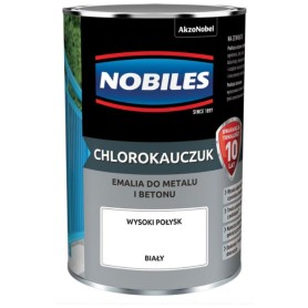 Emalia Nobiles Chlorokauczuk BIAŁA 5L