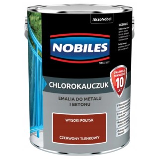 Emalia Nobiles Chlorokauczuk CZERWONA TL. 5L/5.5L