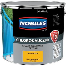 Emalia Nobiles Chlorokauczuk ZÓŁTY SYGNAŁOWY 5L/5.5L