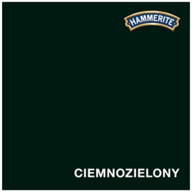 FARBA HAMMERITE GŁADKI CIEMNO ZIELONY 0.25L