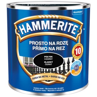 HAMMERITE GŁADKI CZARNY  0.25L