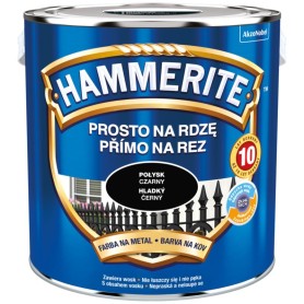 HAMMERITE GŁADKI CZARNY  2.5L