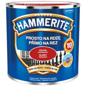 HAMMERITE GŁADKI CZERWONY  0.25L