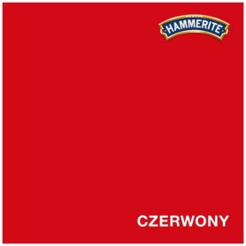 HAMMERITE GŁADKI CZERWONY  0.25L