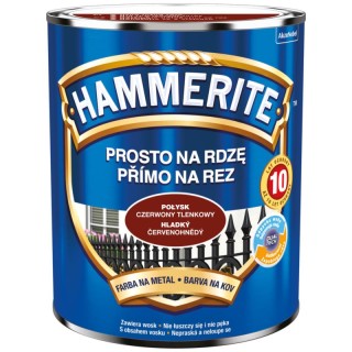 HAMMERITE GŁADKI CZERWONY TL 0.25L