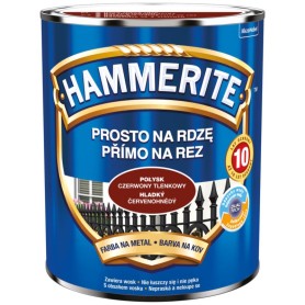 HAMMERITE GŁADKI CZERWONY TL 0.7L