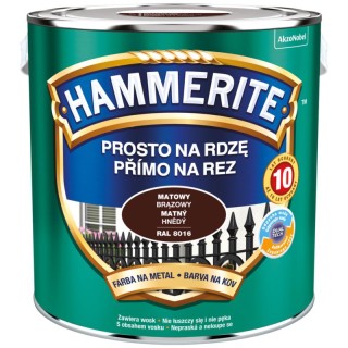 HAMMERITE MAT BRĄZOWY 2.5L