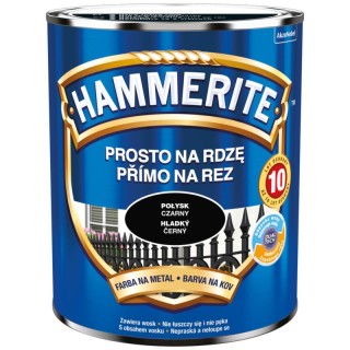 HAMMERITE GŁADKI CZARNY  0.7L