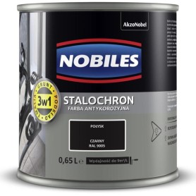 FARBA STALOCHRON CZARNY  0.65L NOBILES