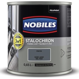 FARBA STALOCHRON SZARY JASNY 0.65L NOBILES