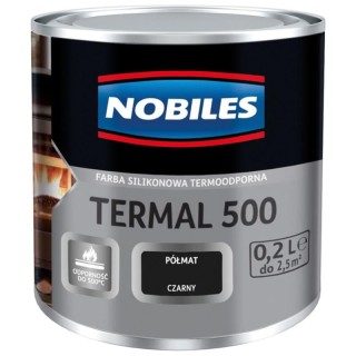 FARBA TERMAL 500 CZARNA 0,2L NOBILES