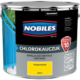 Chlorokauczuk Żółty 10L Nobiles