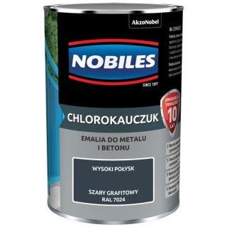 CHLOROKAUCZUK SZARY GRAFITOWY RAL7024 0.9L