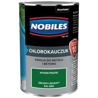 Chlorokauczuk Zielony Liściaty 0,9L  Nobiles