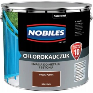 Chlorokauczuk Brąz 10L Nobiles