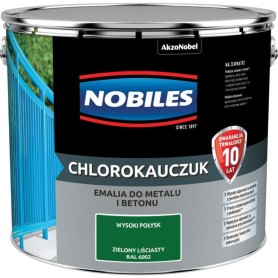 Chlorokauczuk Zielony Liściasty 10L  Nobiles