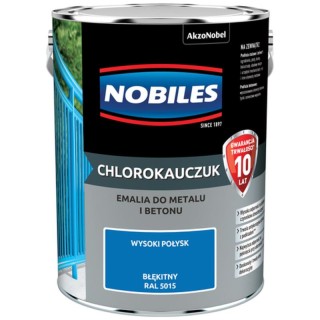 Chlorokauczuk Błękitny 5L Nobiles