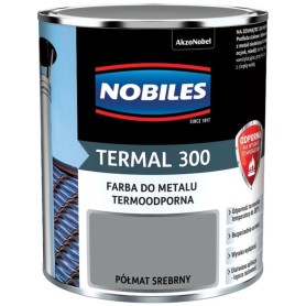 Farba termoodporna Termal 300 Srebrny  0,7L Nobiles