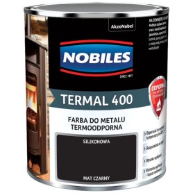 Farba termoodporna Termal 400 Czarny  0,7L Nobiles