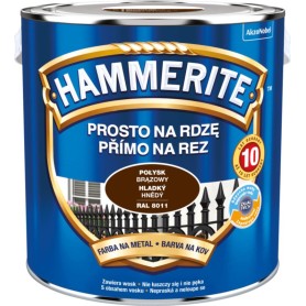 HAMMERITE GŁADKI BRĄZOWY 2.5L