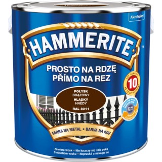 HAMMERITE GŁADKI BRĄZOWY 2.5L