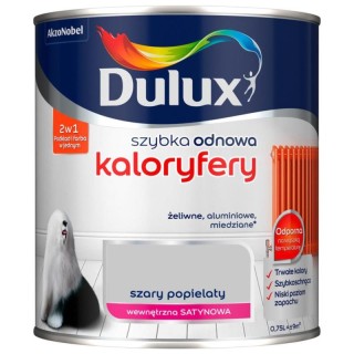 DULUX  SO KALORYFERY SZARY POPIEL. 0,75L