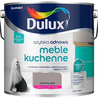 DULUX  SO MEBLE KUCHENNE CIEMNY BEŻ 2,5L