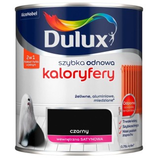 DULUX  SO KALORYFERY CZARNA 0,75l