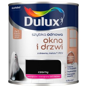 DULUX SO OKNA I DRZWI CZARNY 0,75L