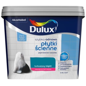 DULUX  SO PŁYTKI ŚCIENNE 0,75L TURKUSOWY BŁĘKIT 1670086