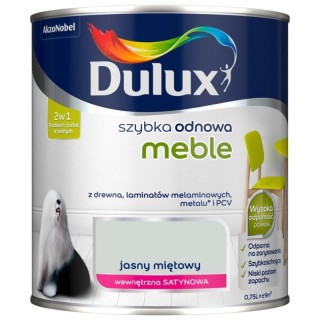 Farba Dulux Szybka Odnowa Meble Jasny Miętowy 0,75l