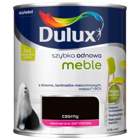 DULUX  SO MEBLE CZARNY 0,75L